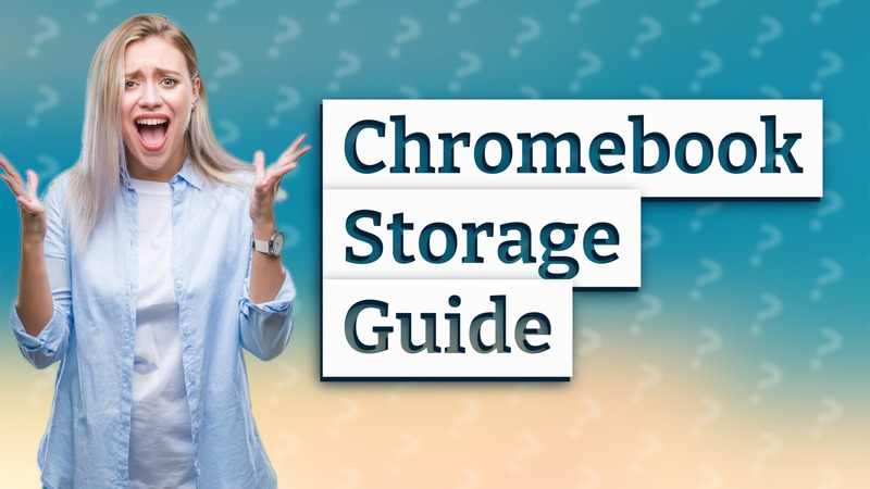 Chromebook Storage Guide