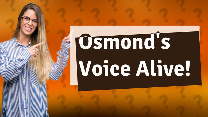 Osmond's Voice Alive!
