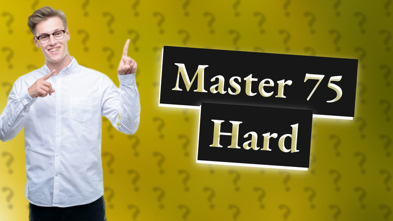 Master 75 Hard