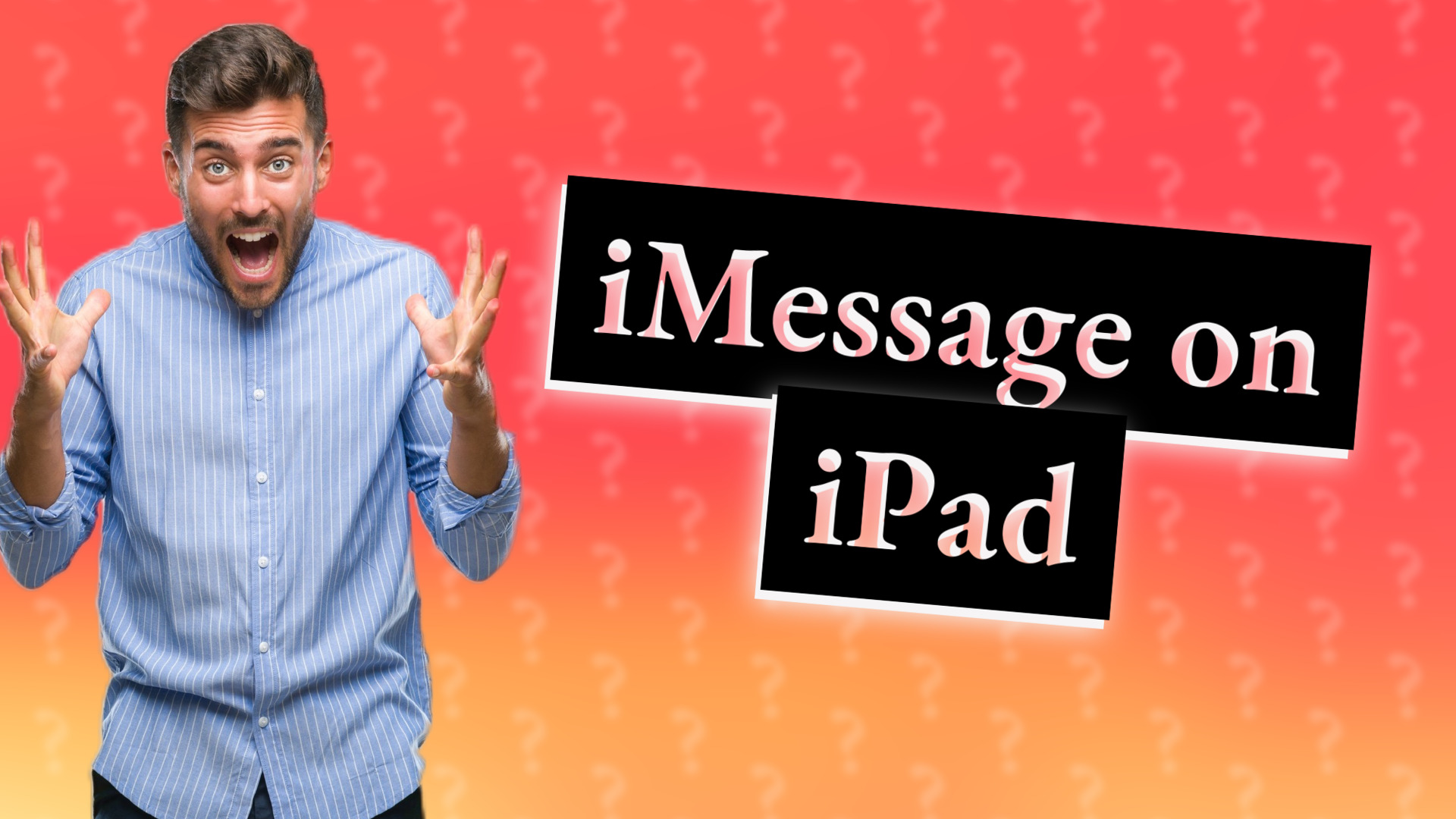 iMessage on iPad