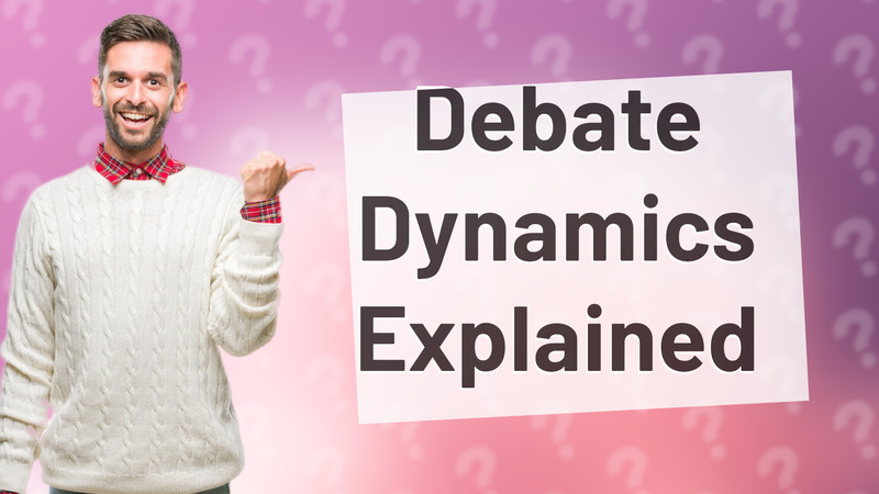 Debate Dynamics Explained