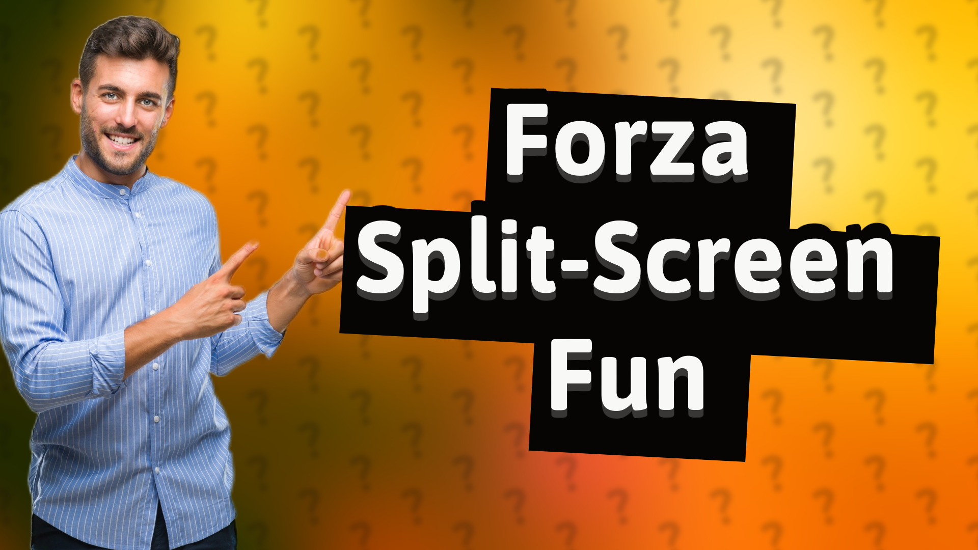 Forza Split-Screen Fun