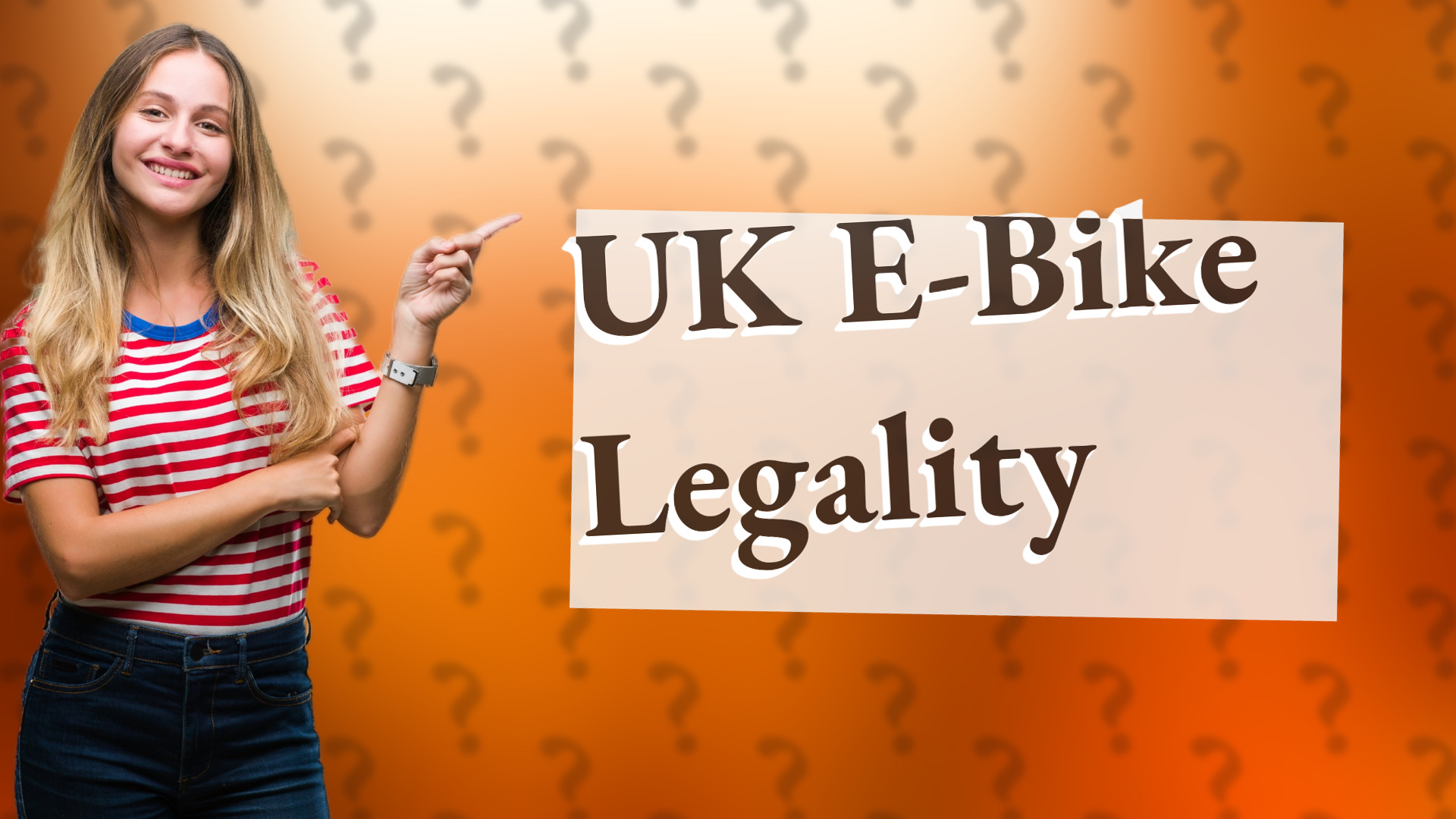 UK E-Bike Legality