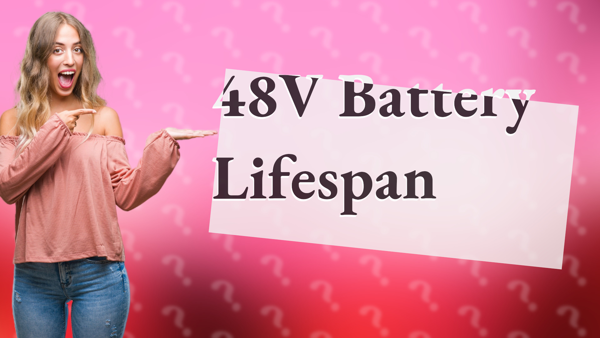 48V Battery Lifespan