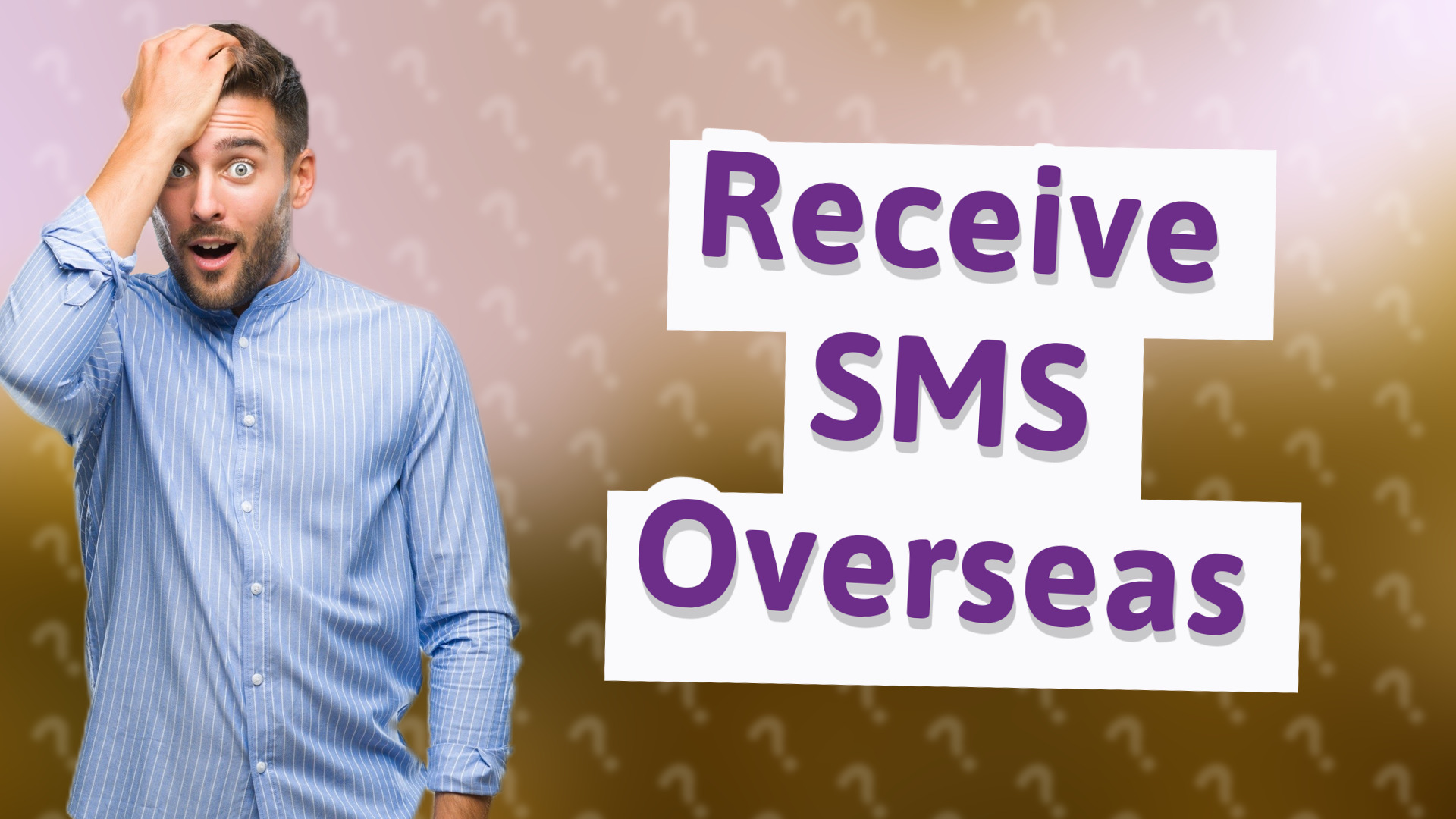 Receive SMS Overseas