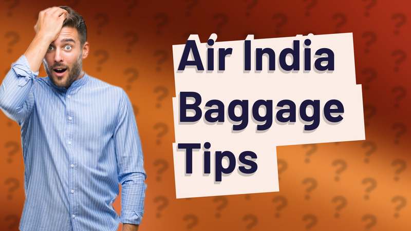 Air India Baggage Tips