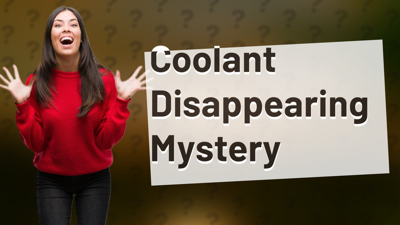 Coolant Disappearing Mystery