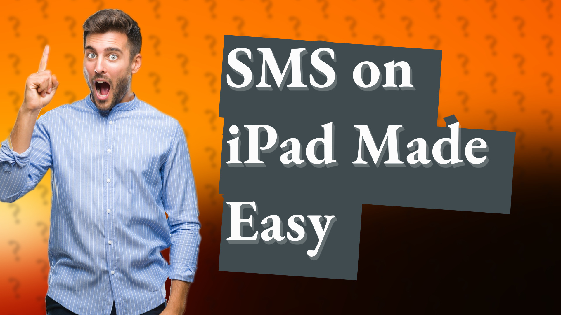 SMS on iPad Made Easy