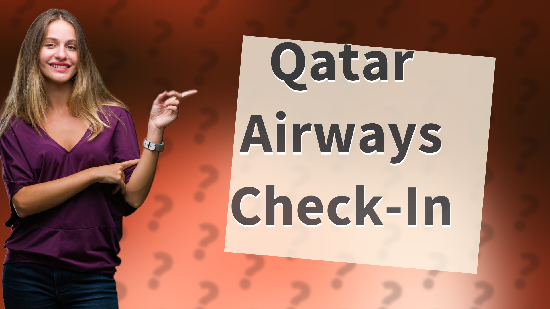 Qatar Airways Check-In