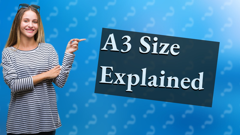 A3 Size Explained
