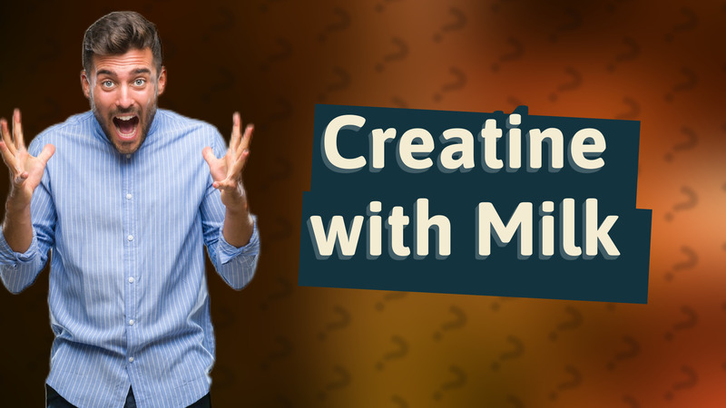 Creatine with Milk