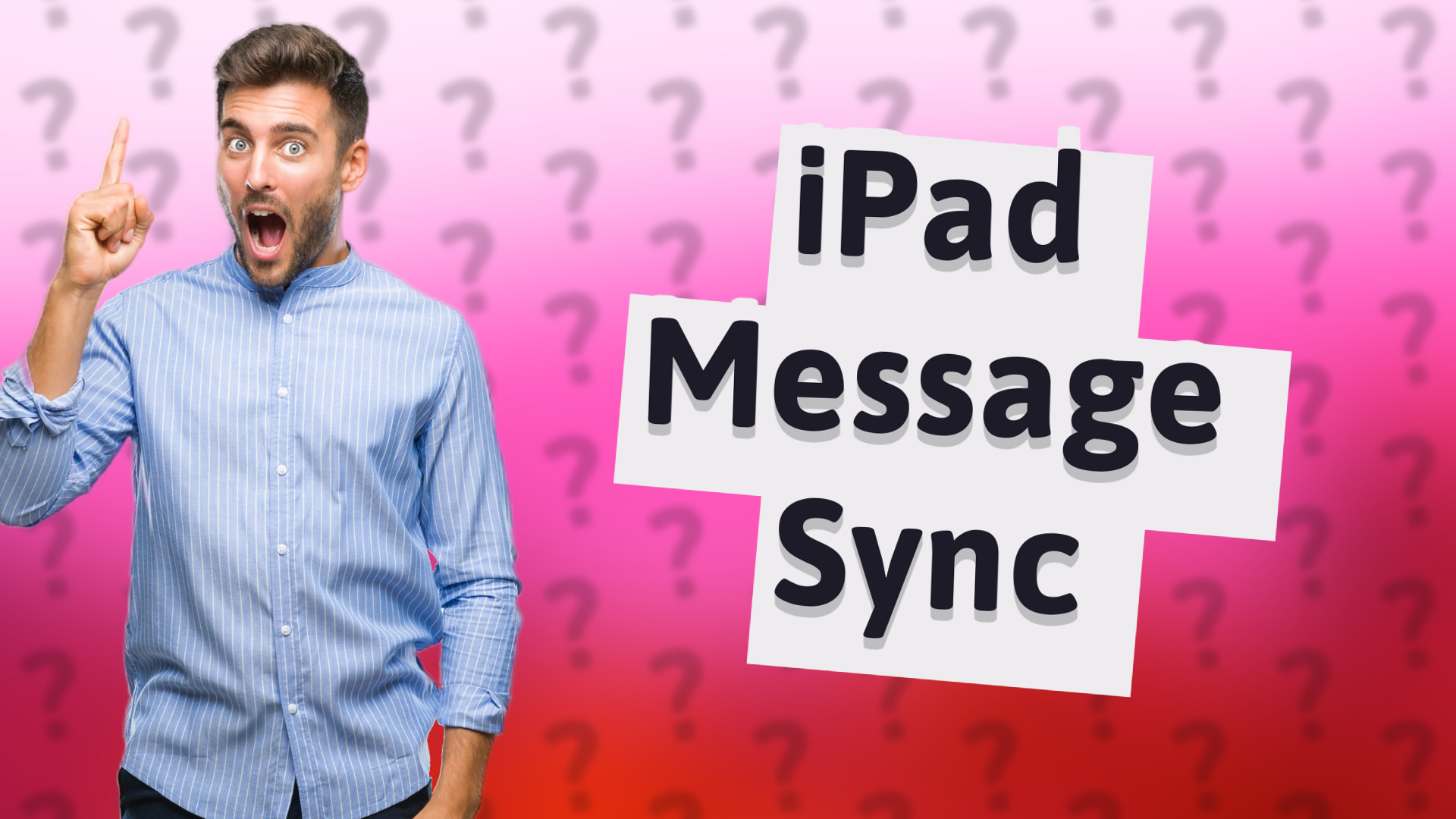iPad Message Sync