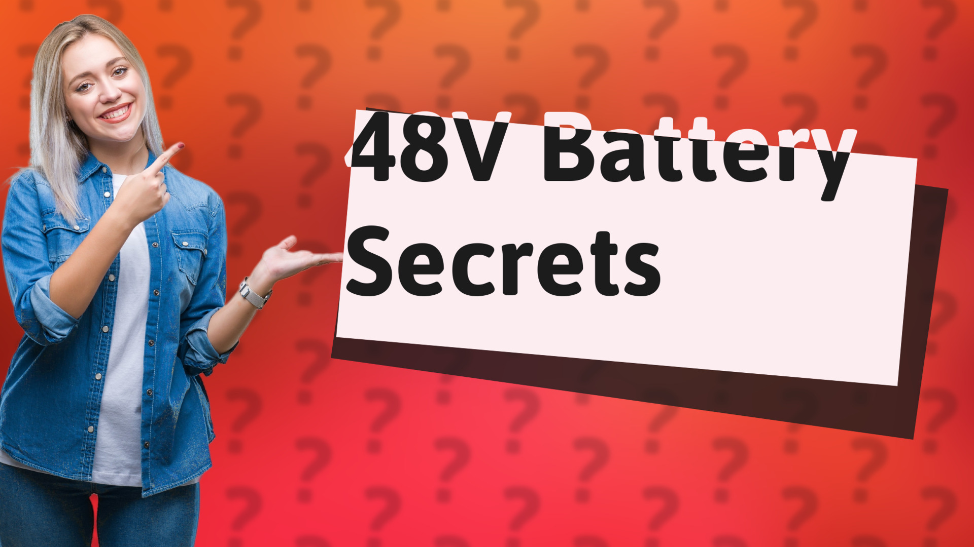 48V Battery Secrets