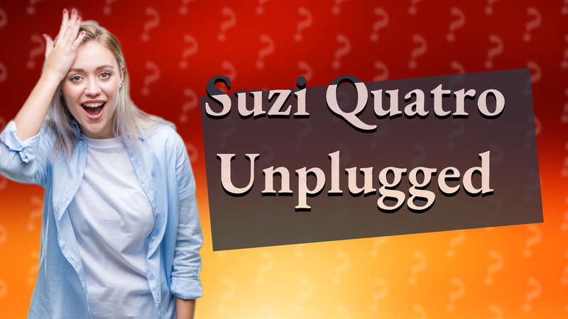 Suzi Quatro Unplugged