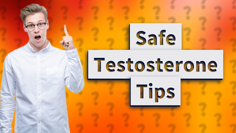 Safe Testosterone Tips