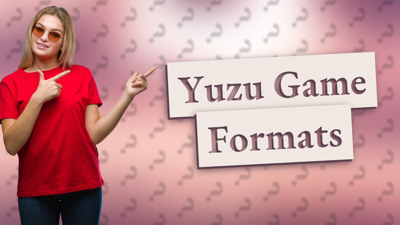 Yuzu Game Formats