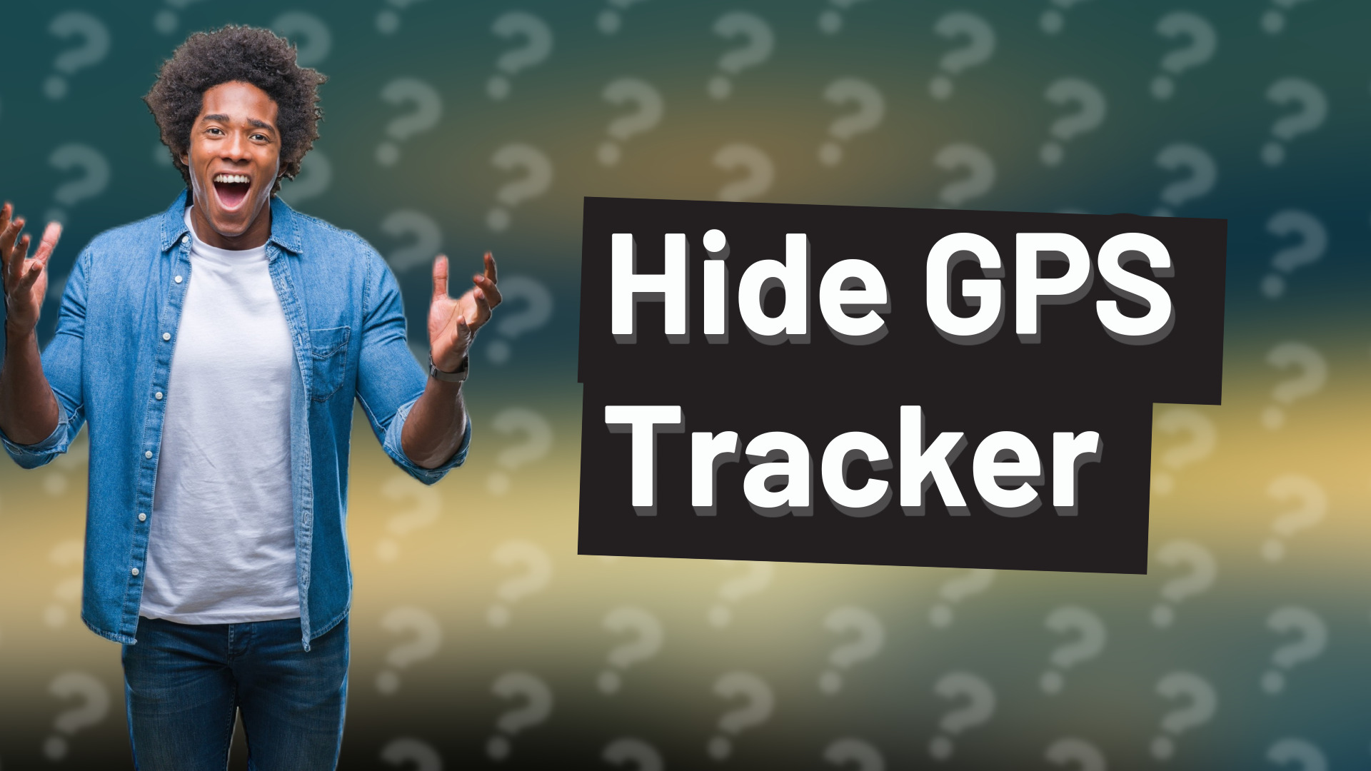 Hide GPS Tracker