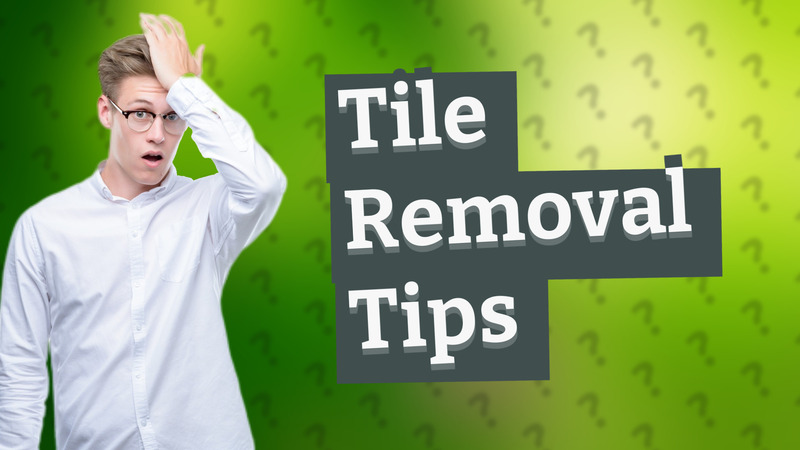 Tile Removal Tips