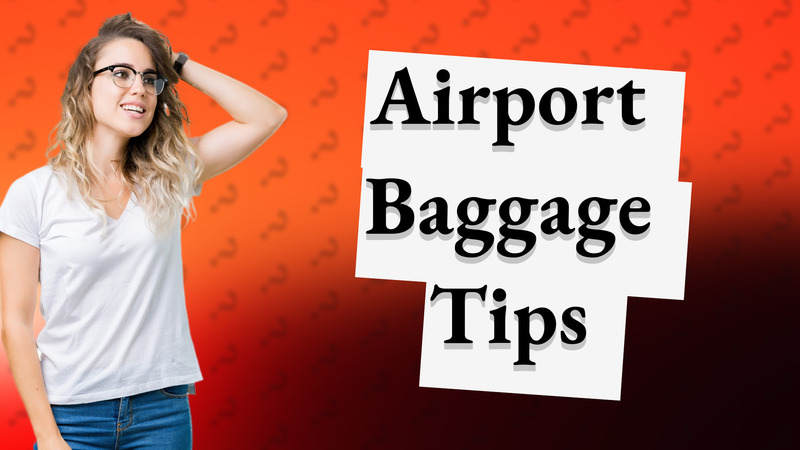Airport Baggage Tips