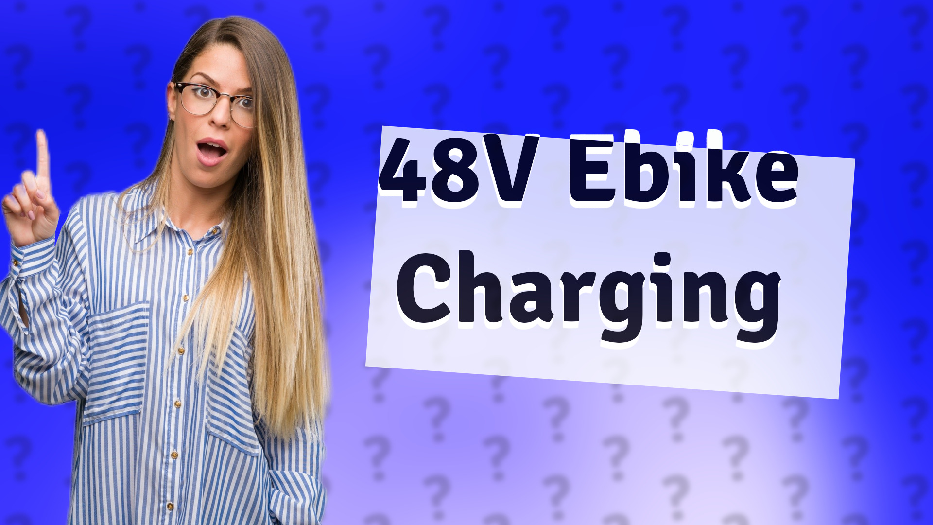 48V Ebike Charging