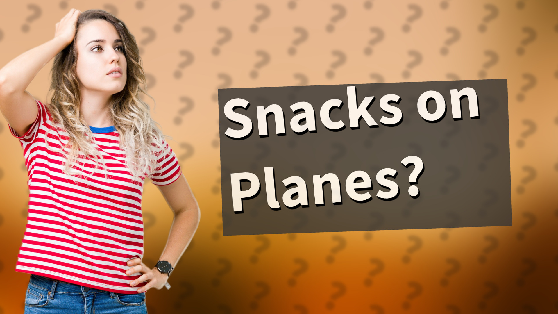Snacks on Planes?