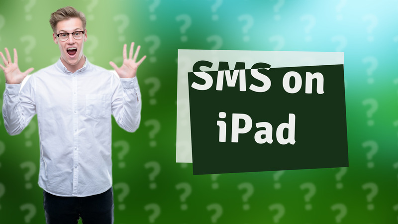 SMS on iPad