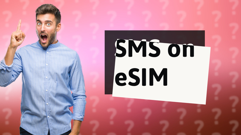 SMS on eSIM