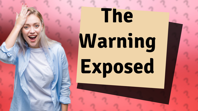 The Warning Exposed