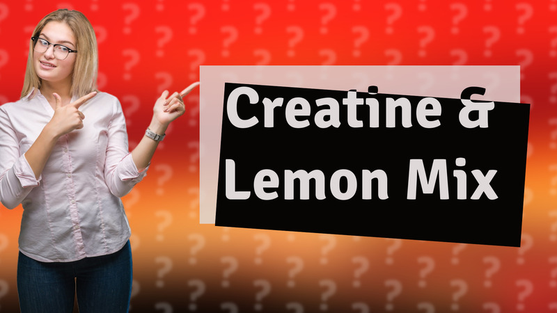 Creatine & Lemon Mix