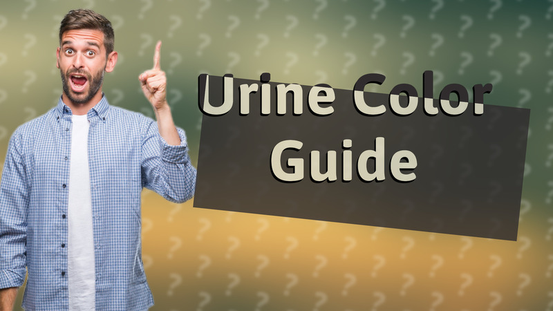 Urine Color Guide