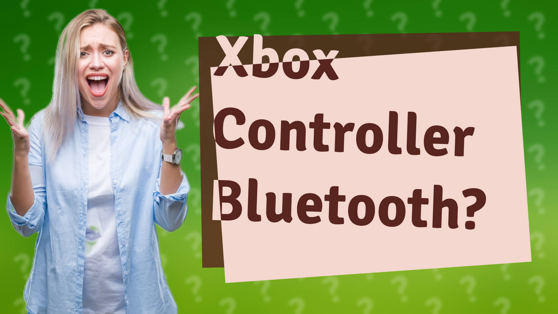 Xbox Controller Bluetooth?