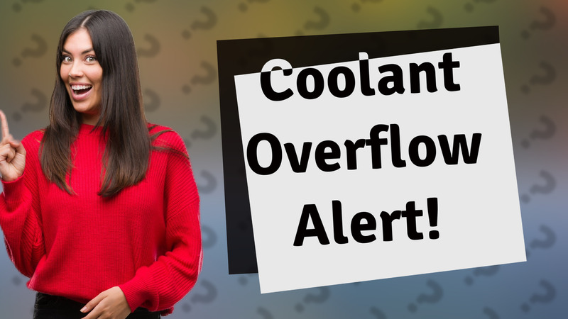 Coolant Overflow Alert!