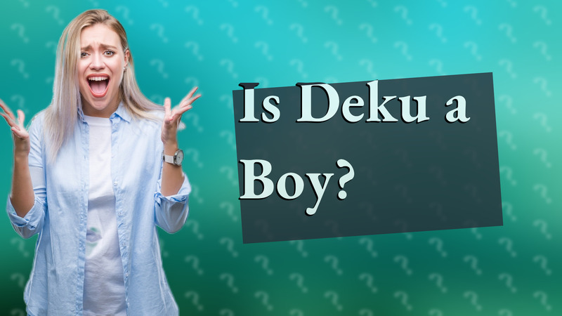 Is Deku a Boy?