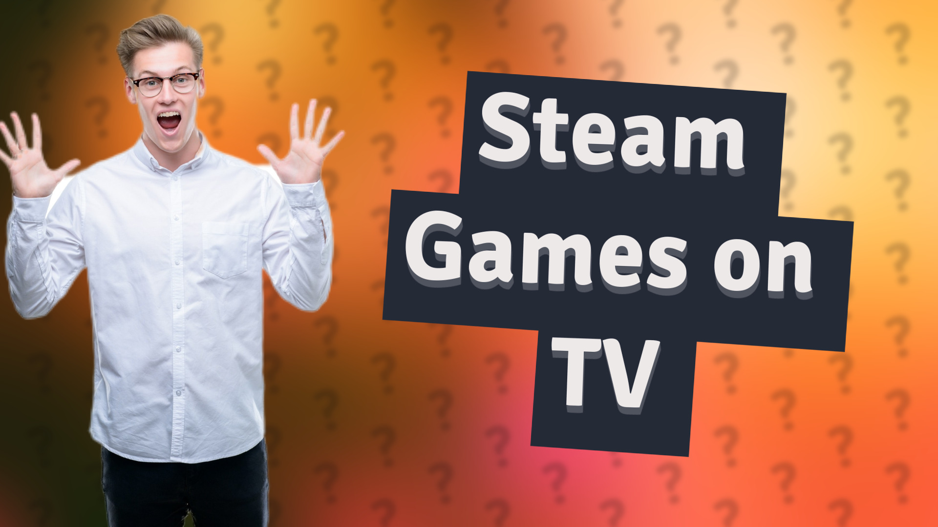 Steam Games on TV