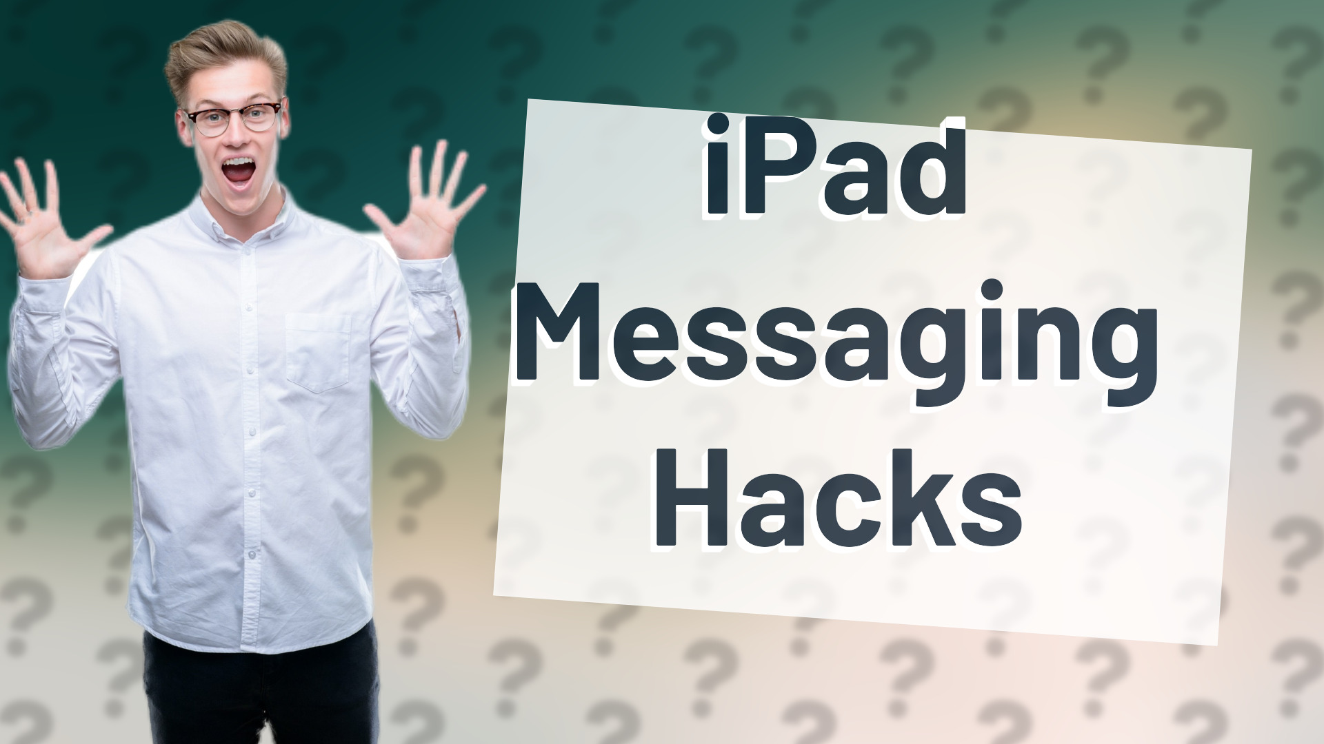iPad Messaging Hacks