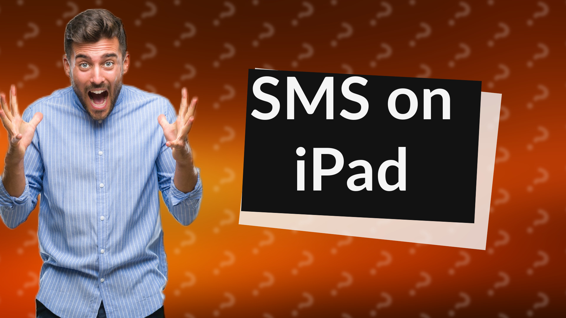 SMS on iPad