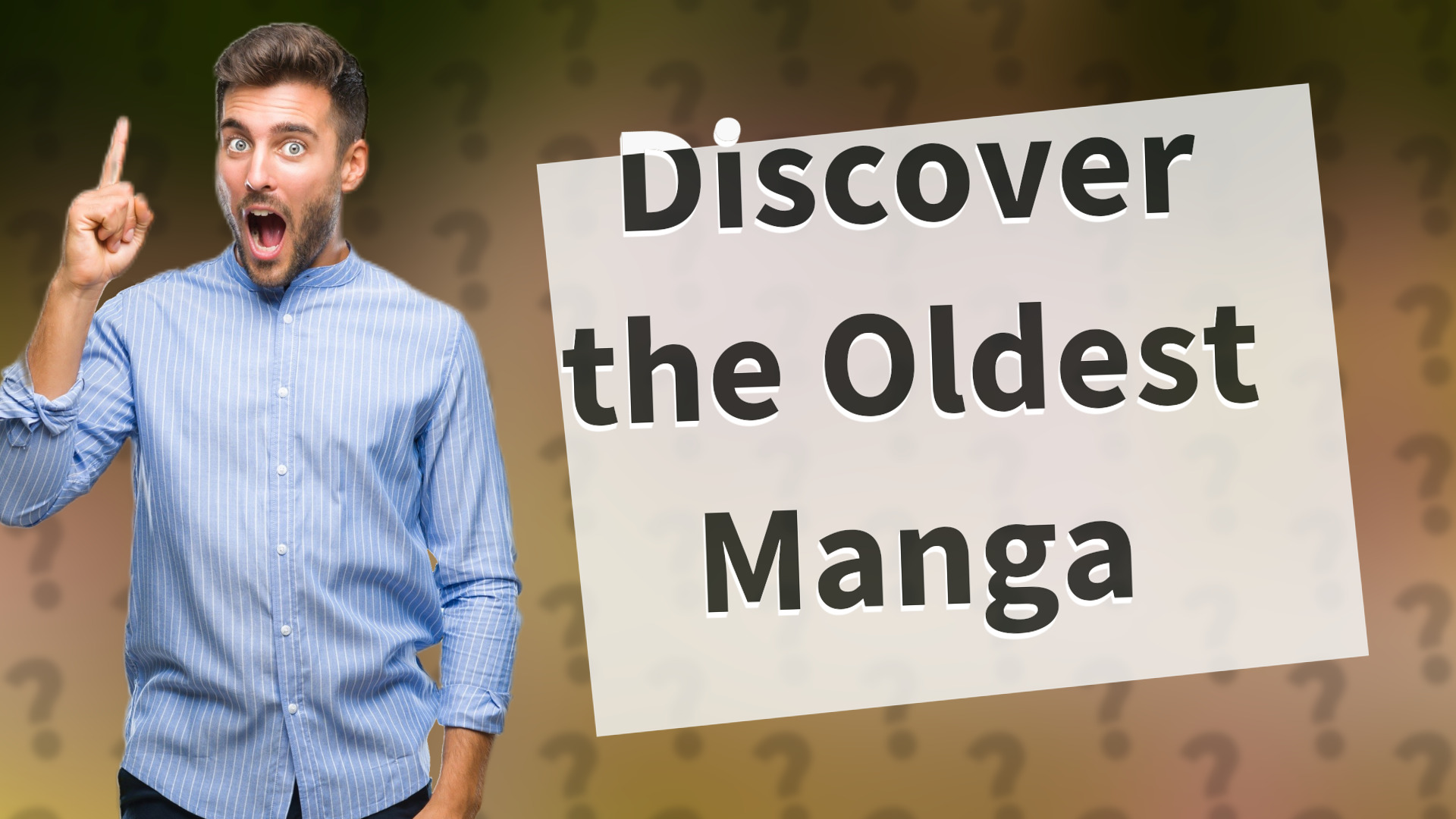 Discover the Oldest Manga