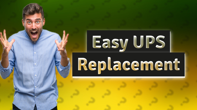 Easy UPS Replacement