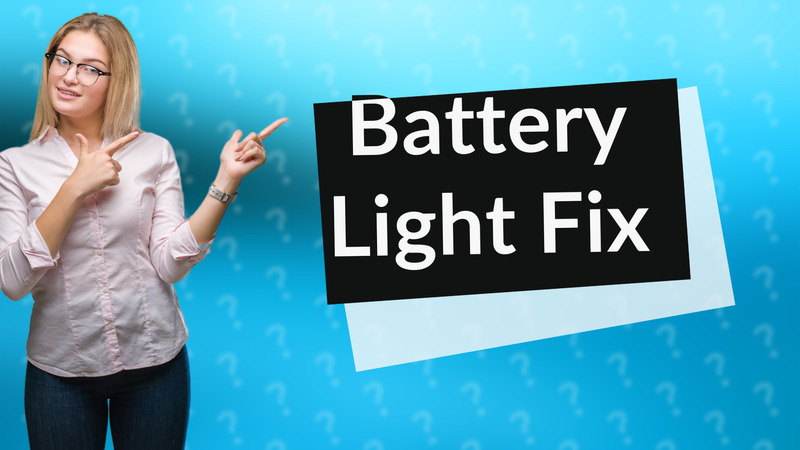 Battery Light Fix