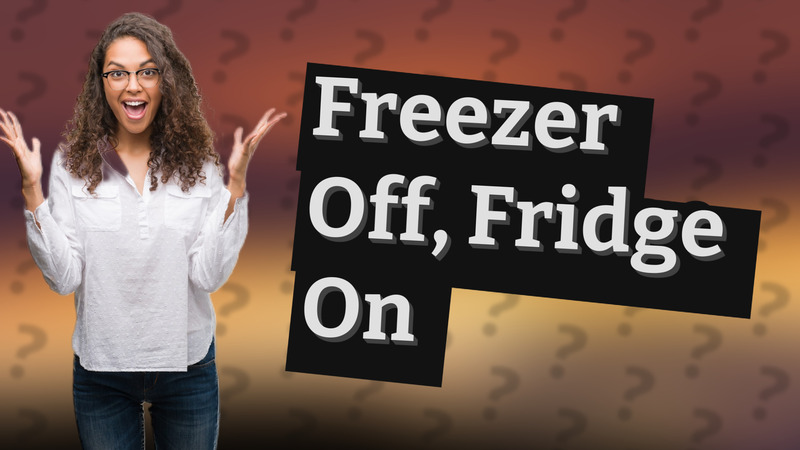 Freezer Off, Fridge On