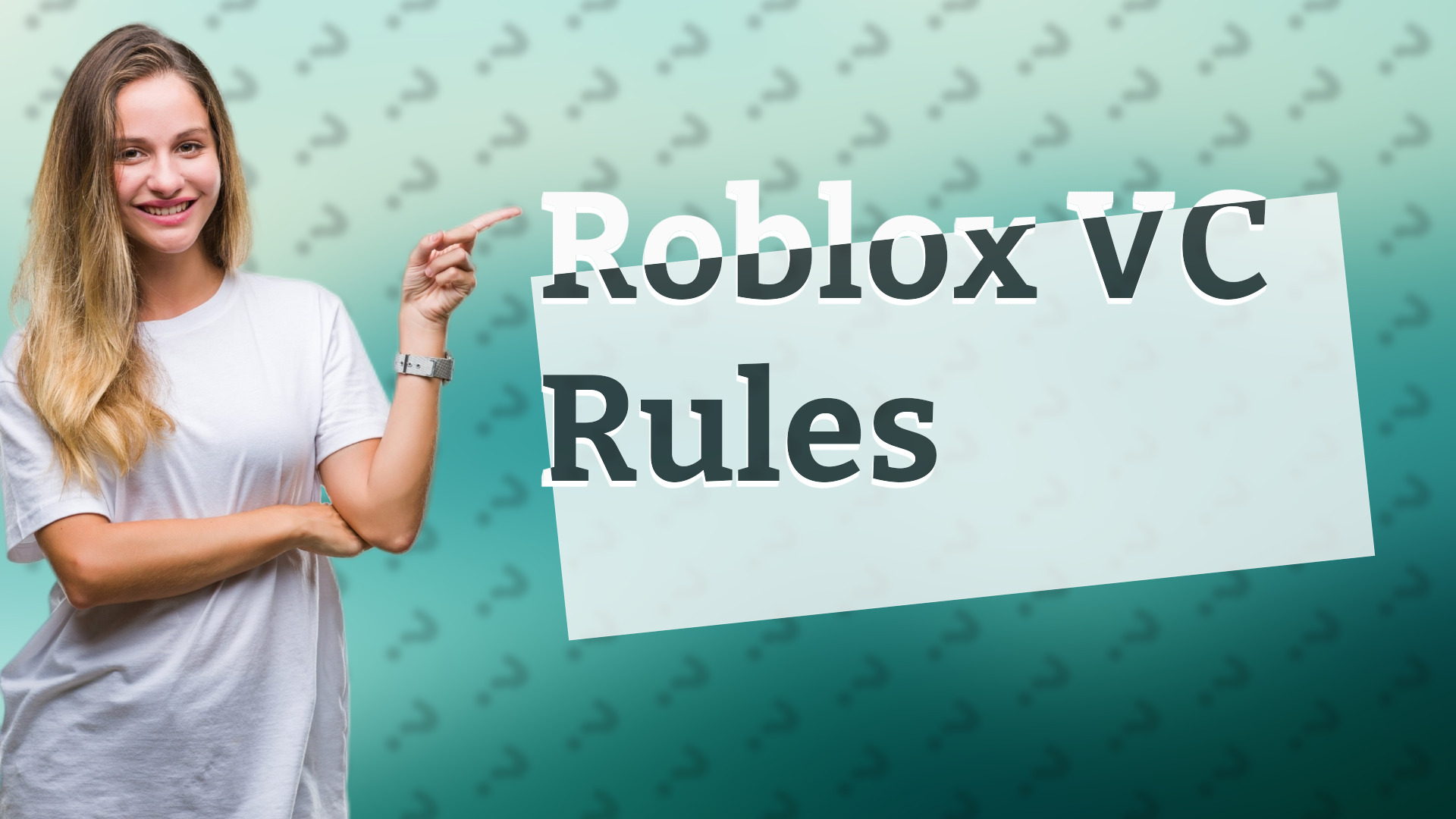 Roblox VC Rules