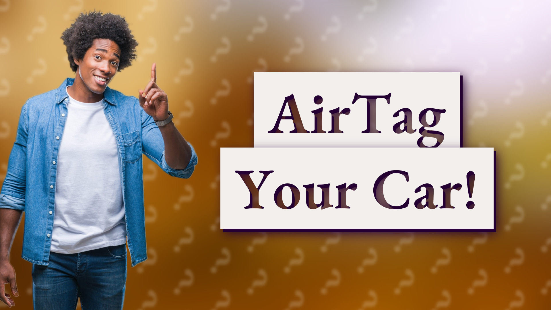 AirTag Your Car!