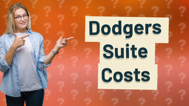 Dodgers Suite Costs