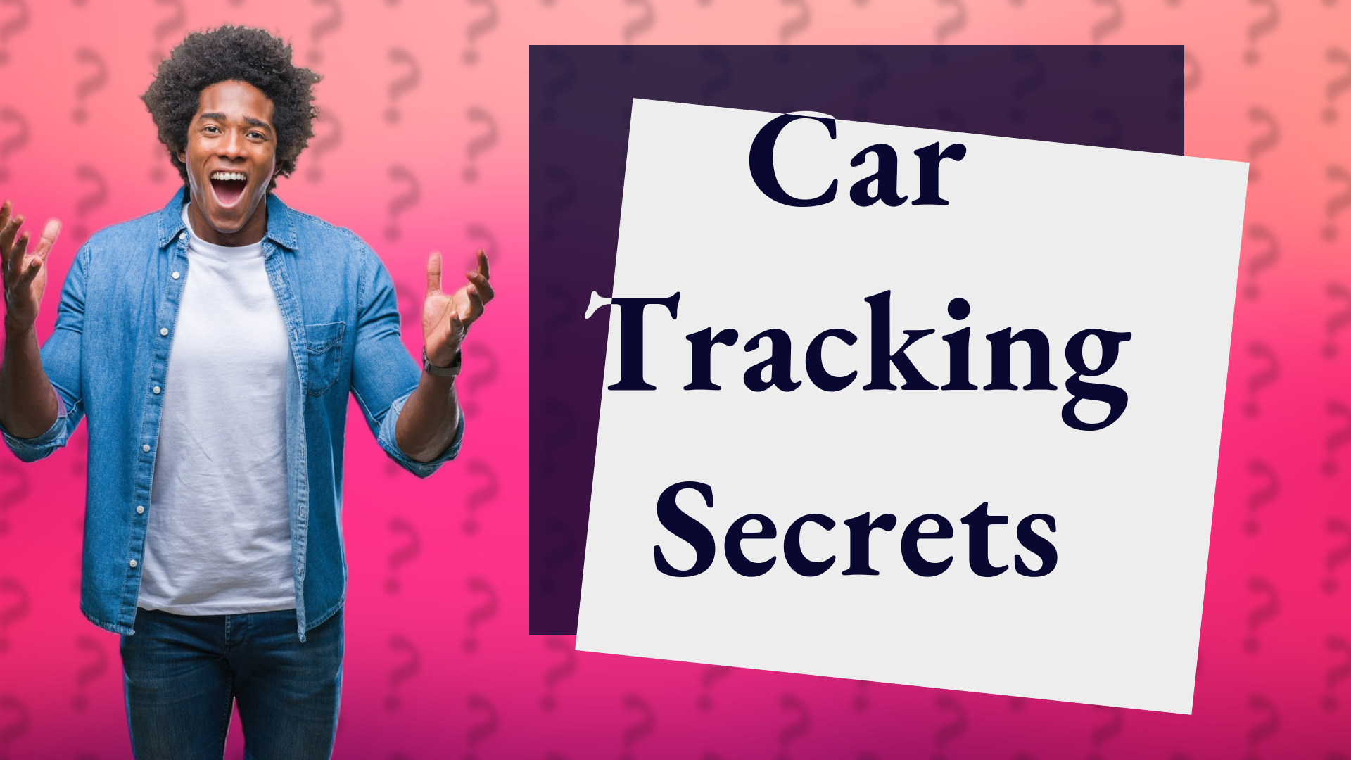 Car Tracking Secrets