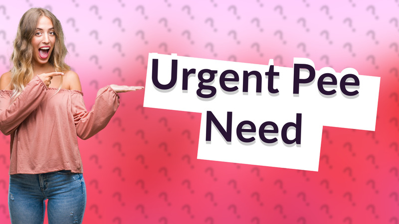 Urgent Pee Need