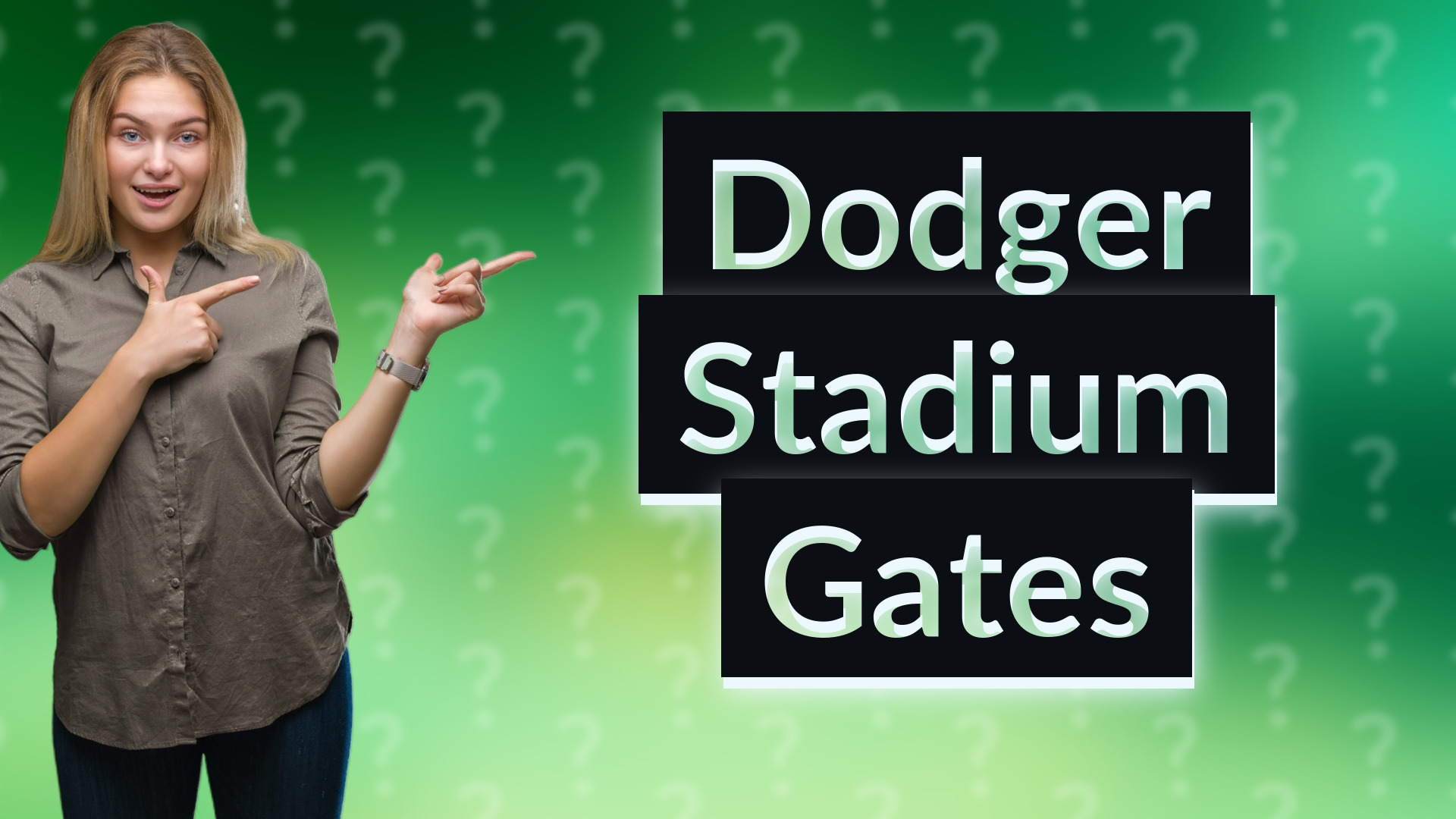Dodger Stadium Gates