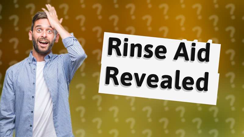 Rinse Aid Revealed