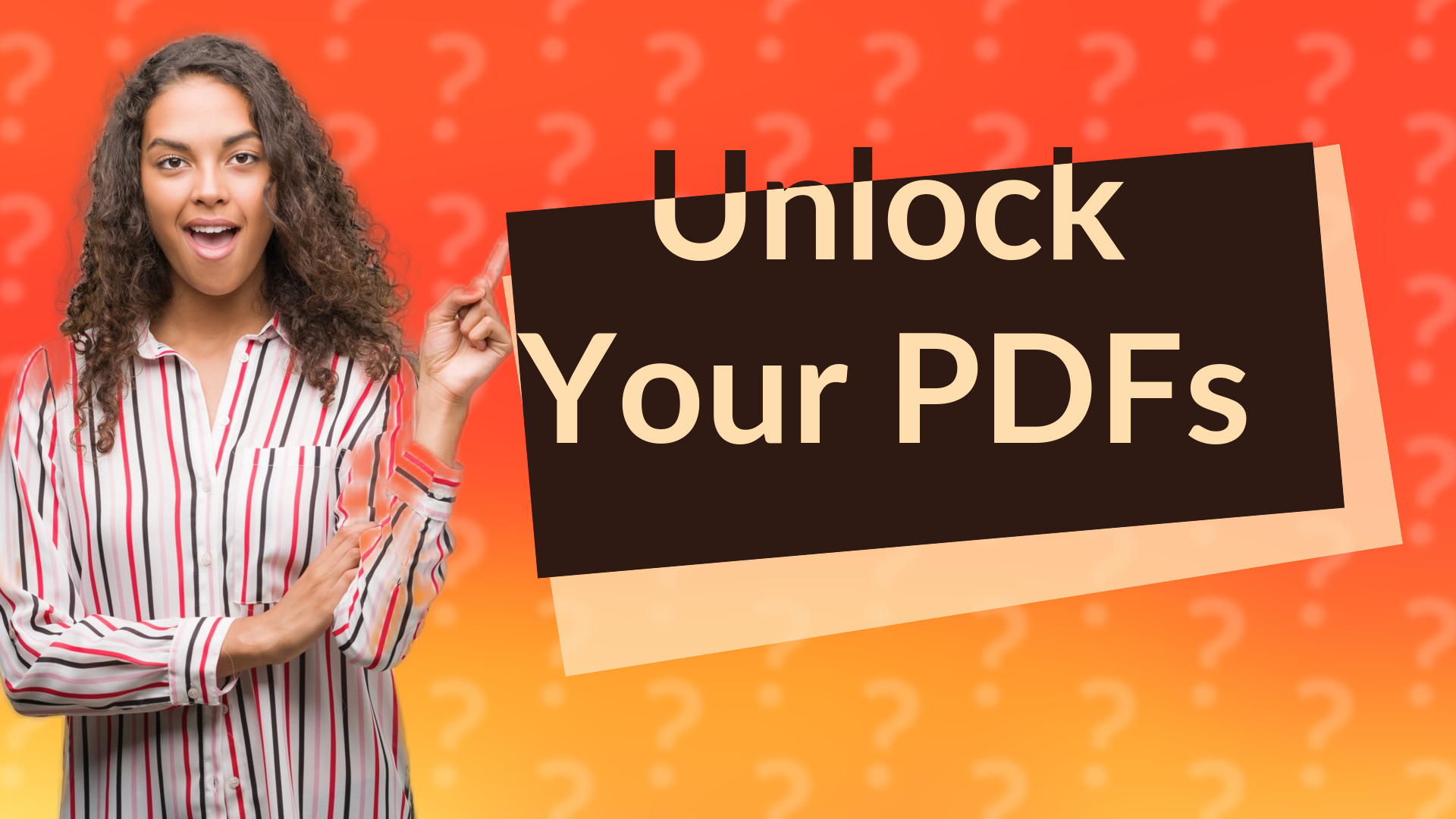 Unlock Your PDFs