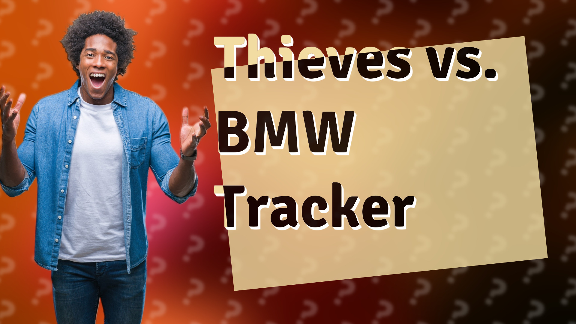 Thieves vs. BMW Tracker