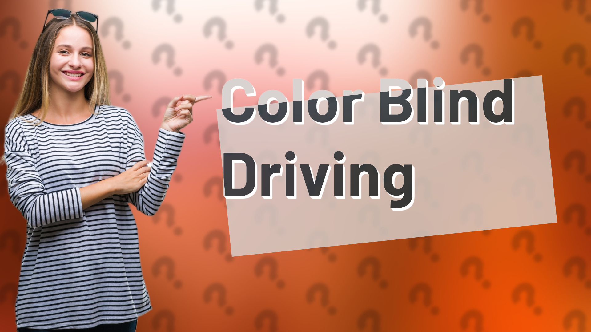 Color Blind Driving